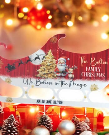 Family Christmas Sleigh