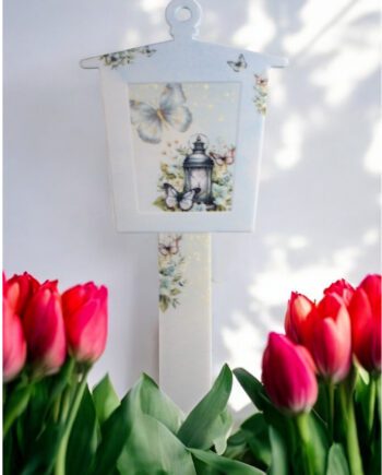 Lantern shape grave marker