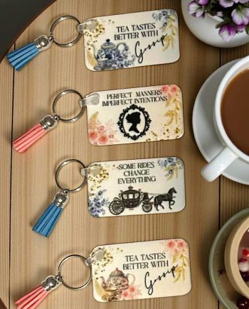 Inspired By 'The Ton' Keyrings