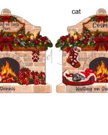 Cat & Dog Fireplace