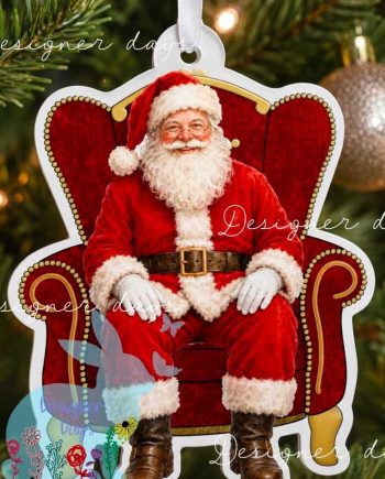 Santa Sat In A Chair